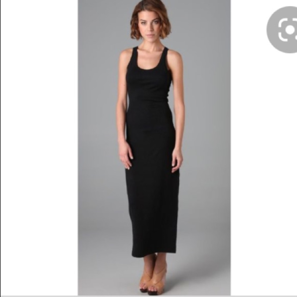 Theory Kaie Riflex Maxi Dress W Open Back
